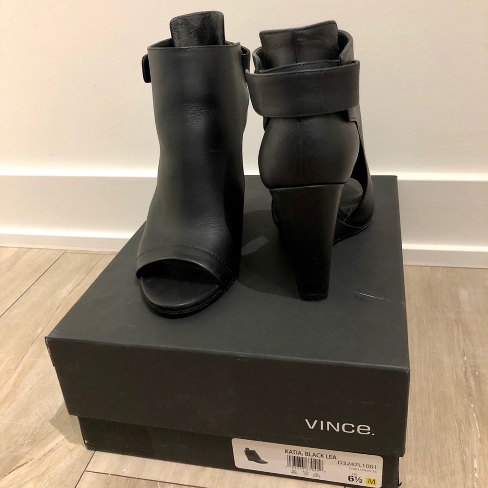 Vince Black Katia Wedge